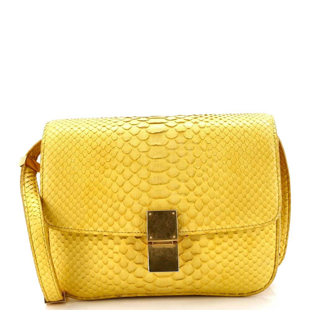 Celine Classic Box Bag Python Small #204723c12b - image 1